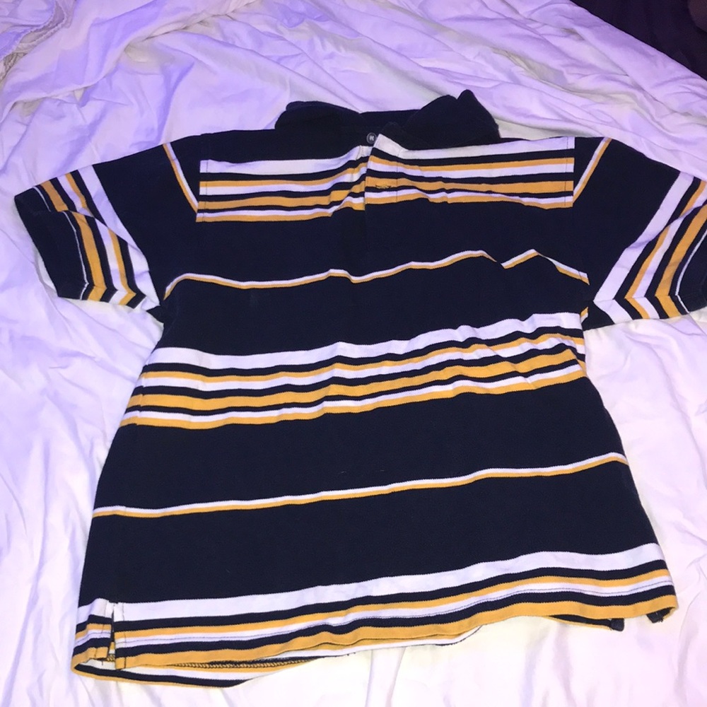 Striped polo yet to be worn